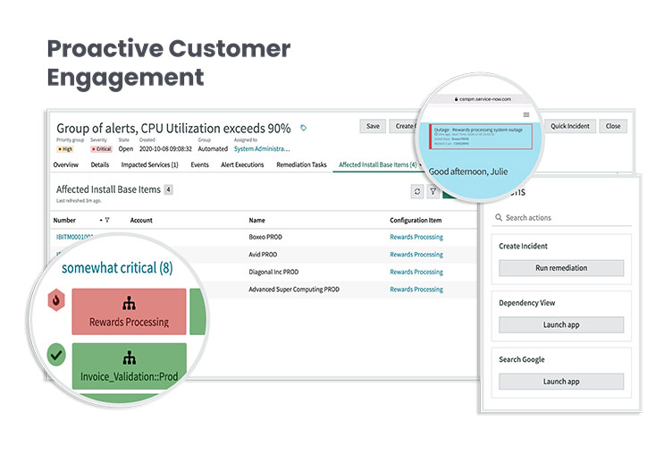 CSM - proactive customer service